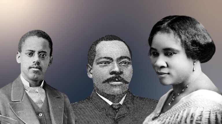 Image featuring notable black inventors