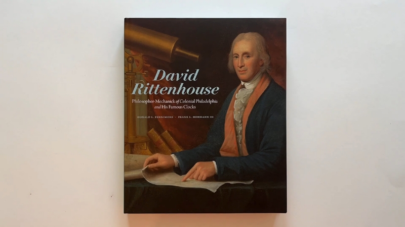 A book cover featuring David Rittenhouse